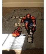 Boomx Men&#39;s Graphic Short Sleeve T-Shirt “Don&#39;t Stop I Ball” Basketball ... - £28.02 GBP