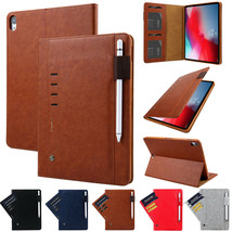 k2) Leather WALLET Flip Magnetic BACK cover Case for Apple iPad MODEL - $90.00