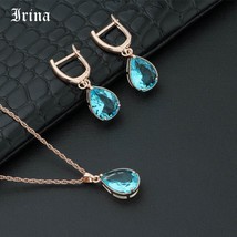 Irina Luxury 8 Color Cute Water Drop Style Jewelry Set  hot fashion jewelry set  - £10.95 GBP