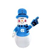 North Carolina Tar Heels NCAA Inflatable Snowman 7 FT. - $195.11 CAD