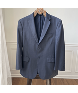 Jos A Bank Navy Blue Plaid Sportcoat Blazer 42R - $32.40