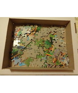 Lot of 50 Random Cardboard Puzzle Pieces for Crafts - $8.00