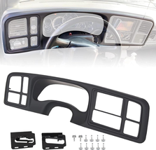 HECASA Full-Size Double Din Truck Dash Kit Compatible with 1999-2002 Escalade/Ch - £53.47 GBP
