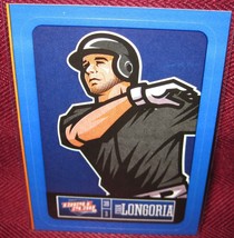 2013 Panini Triple Play Blue Sticker #16 Evan Longoria Tampa Bay Rays - £3.53 GBP