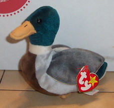 Ty Jake the Mallard Duck Beanie Baby plush toy - £4.52 GBP