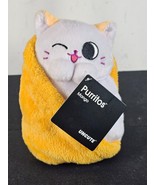 NEW Purritos Uncute Mango Kitty Cat Plush Stuffed Animal Kitten w Yellow... - €12,90 EUR
