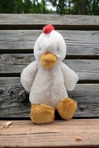 Jellycat London Bashful Chicken Rooster Stuffed Animal Plush White 9.5 in - £11.38 GBP