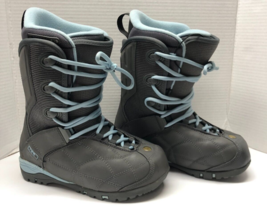 Ride Sierra Gray Lace-Up Snowboard Boots Women&#39;s 7.5 - €68,77 EUR