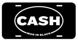 Johnny Cash &#39;The Man in Black&#39; License Plate/Tag - £12.01 GBP