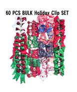 60 PCS Wholesale Bulk Holiday Bow Clip Set - $234.02 MXN+