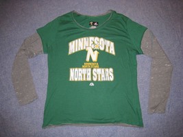 Minnesota North Stars T-shirt Woman&#39;s The Vintage - £209.78 GBP