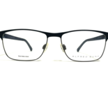 Alfred Sung Eyeglasses Frames AS5083 NVY CEN Blue Gray Square Full Rim 5... - $55.88