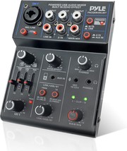 Pyle Professional Wireless Dj Audio Mixer - 3-Channel Bluetooth Dj Contr... - $43.94