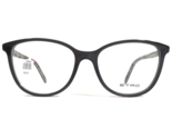 Etro Eyeglasses Frames ET2642 001 Black Brown Cat Eye Paisley Full Rim 5... - $65.29