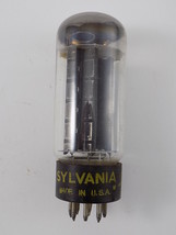 Vintage Vacuum Tube Sylvania Gg Msg Tested Strong - $5.93