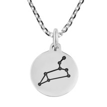 Leo Star Constellation .925 Sterling Silver Pendant Necklace - £13.09 GBP