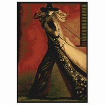 Cowgirl floral chaps area rug collection thumb200