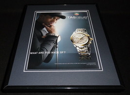 Tiger Woods 2006 Tag Heuer Watches Framed 11x14 ORIGINAL Advertisement  - £27.24 GBP