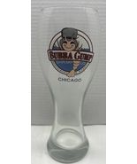 BUBBA GUMP Shrimp Co Chicago Pilsner Beer Drinking Glass Forest Gump Col... - $16.82