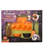 New Trudeau Kids Spooky Treats Baking Set of 9 Pieces Jack-o&#39;-lantern - $19.31