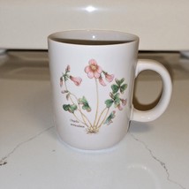 BIA Cordon Bleu Coffee Mug Vintage Oxalis Flower Ceramic 3.5” Botanical Cup - $12.86