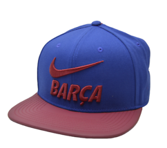 Barcelona FC Nike International Soccer Team Barca&#39; Nickname Snapback Hat - £20.87 GBP