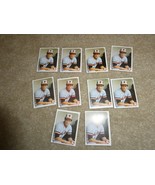Lot of 10 1984 Topps Baseball Cal Ripken Jr Stickers #204 NM-Mint - $39.19 CAD