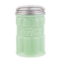 Tablecraft Coca-Cola Jadeite Sugar Pourer 3.25 x 3.25 x 5", Green - £28.31 GBP