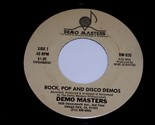 Demo Masters Rock Pop Disco Demos Country Demos 45 Rpm Record Demo Maste... - £390.91 GBP