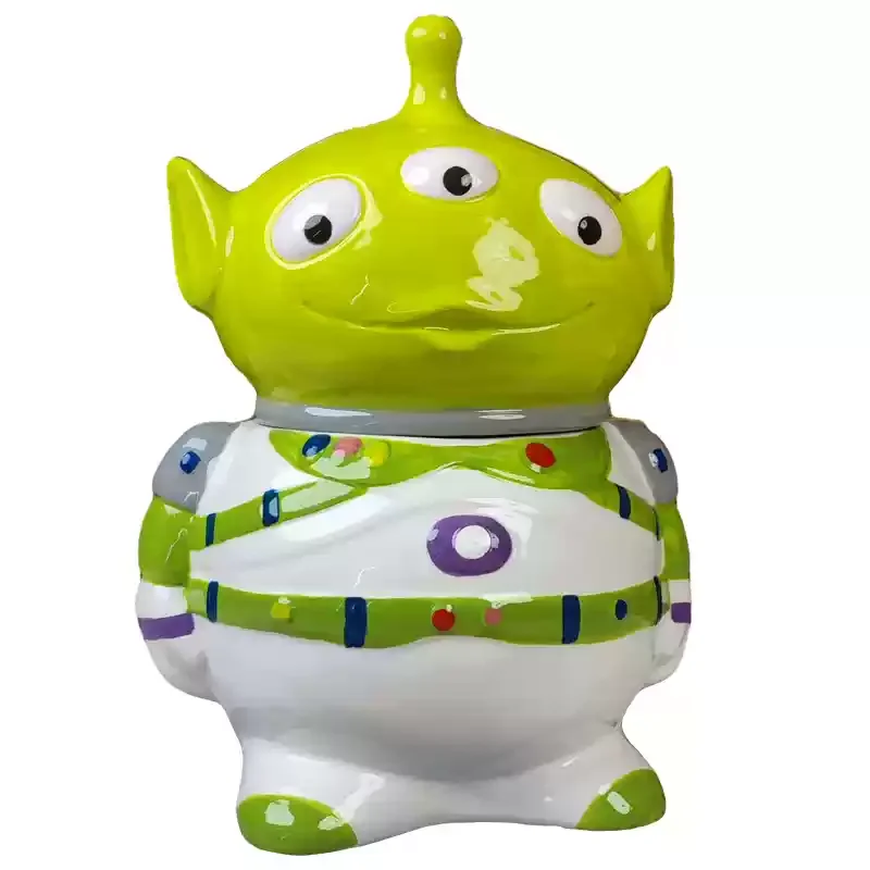 Cute Cartoon Anime Merchandise Stitch Ceramic Storage Jar Cute Cartoon -C - €85,69 EUR