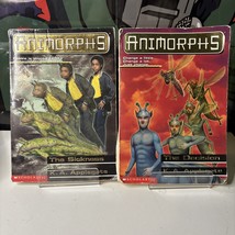 Lot 2 Vtg Animorphs Series Books KA Applegate 18 &amp; 29 1st Scholastic Pri... - $16.19 CAD