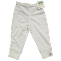 Janie and Jack White Cotton Pants Baby Girl Boy 6-12 Months Vintage 2002 - €12,03 EUR