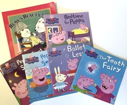 Lot of 6 Children&#39;s Books Nick Jr. 5 Peppa Pig and 1 Max &amp; Ruby - £9.48 GBP