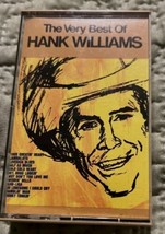 Hank Williams The Very Best Of Audio Cassette Tape 1963 Poly Gram Records - $7.97