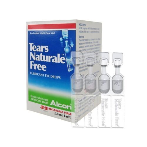 Lot De 5 Flacons De 15 Ml De Larmes Artificielles Alcon TEARS NATURALE II - Lubrifiant Apaisant