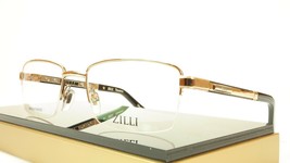 ZILLI Eyeglasses Frame Acetate Leather Titanium France Hand Made ZI 6001... - £634.71 GBP