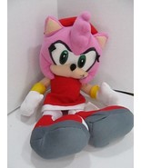 Vtg Sonic The Hedgehog Amy Rose Toy Network Plush Toy 10&quot; Sonic Project - £29.43 GBP