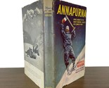 1953 &quot;Annapurna&quot; by Maurice Herzog Fold Out Map Hardback - $29.69