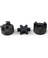 1/2&quot; To 1&quot; L090 3-Piece L-Jaw Coupling Set &amp; Buna-N Nbr Rubber Spider Fo... - $746.05 MXN