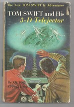 TOM SWIFT Jr And HIS 3-D TELEJECTOR   picture cover Ex+  1964  1ST EDITI... - $13.89