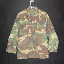 VTG US Army Field Jacket Cold Weather Coat X SMALL REGULAR Camouflage - $44.06