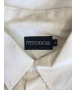 City Collection Mens White Dress Shirt sz XL Oxford Collar - £12.47 GBP