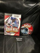 High Heat Baseball 2002 Sony Playstation 2 Item and Box Video Game - $4.74
