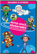PBS Kids: Outer Space Adventures  Includes 10 Stories  DVD - $1.11