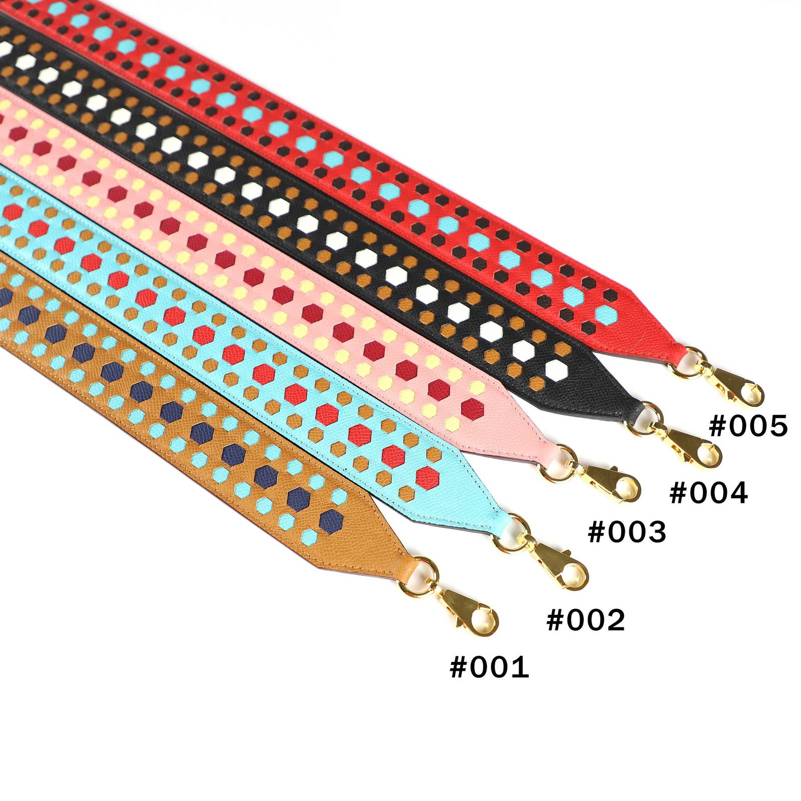 40mm Tressage cuir hexagone bag strap,Tressage Cuir Hexagone fit all kinds bags