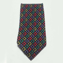 Giorgio Benelli Boutique Men Dress Tie Silk 4&quot; wide 58&quot; long Made in ITALY - $48.45