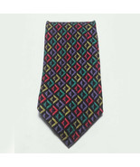 Giorgio Benelli Boutique Men Dress Tie Silk 4&quot; wide 58&quot; long Made in ITALY - £38.61 GBP