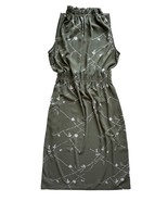 Prologue Target Olive Green Floral Halter Neck Midi Dress Medium Cottage... - $467.10 MXN