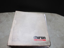 CHIRON FZ22-W FANUC 21MB FZ22W PBR SOFTWARE INSTRUCTION MANUAL CNC - $58.19