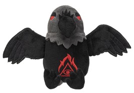 Mythical Fantasy Legend Gothic Quoth The Raven Nevermore Soft Plush Toy ... - £21.62 GBP